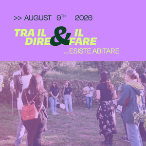 Tra il dire e il fare